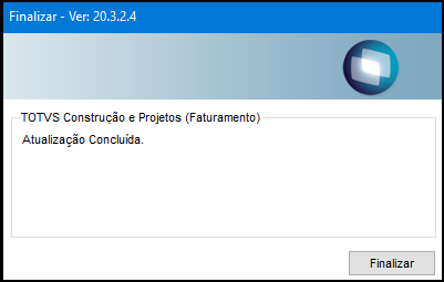 Atualização Concluída